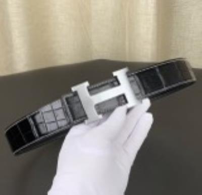wholesale quality hermes crocodile belt model no. 600